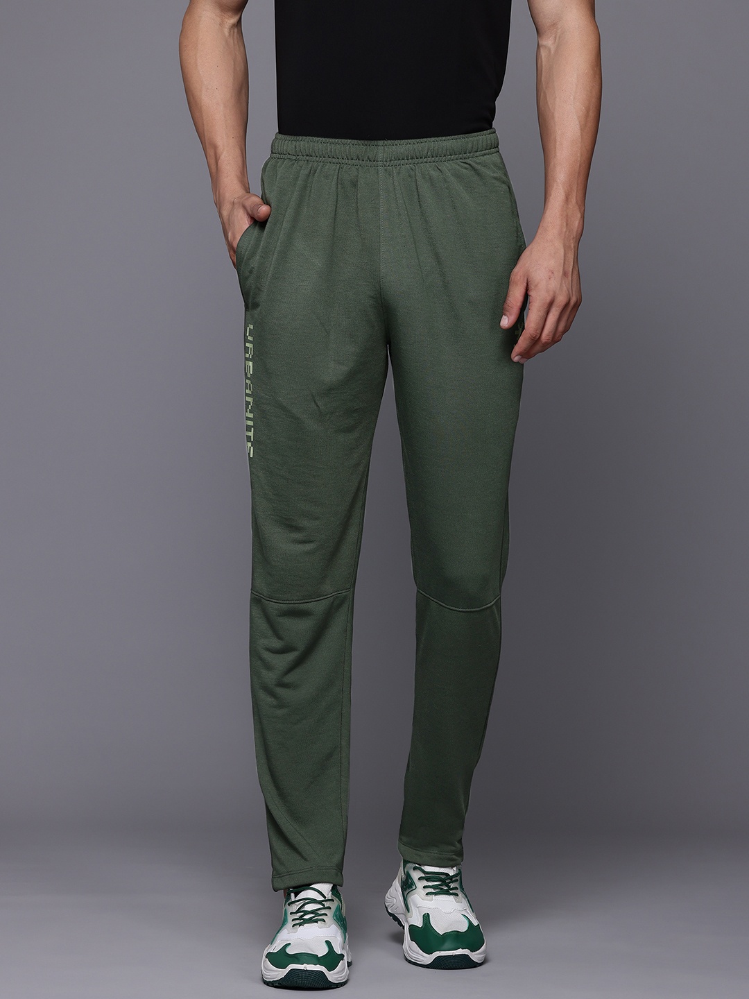 

HRX by Hrithik Roshan Men Lifestyle Track Pants, Olive