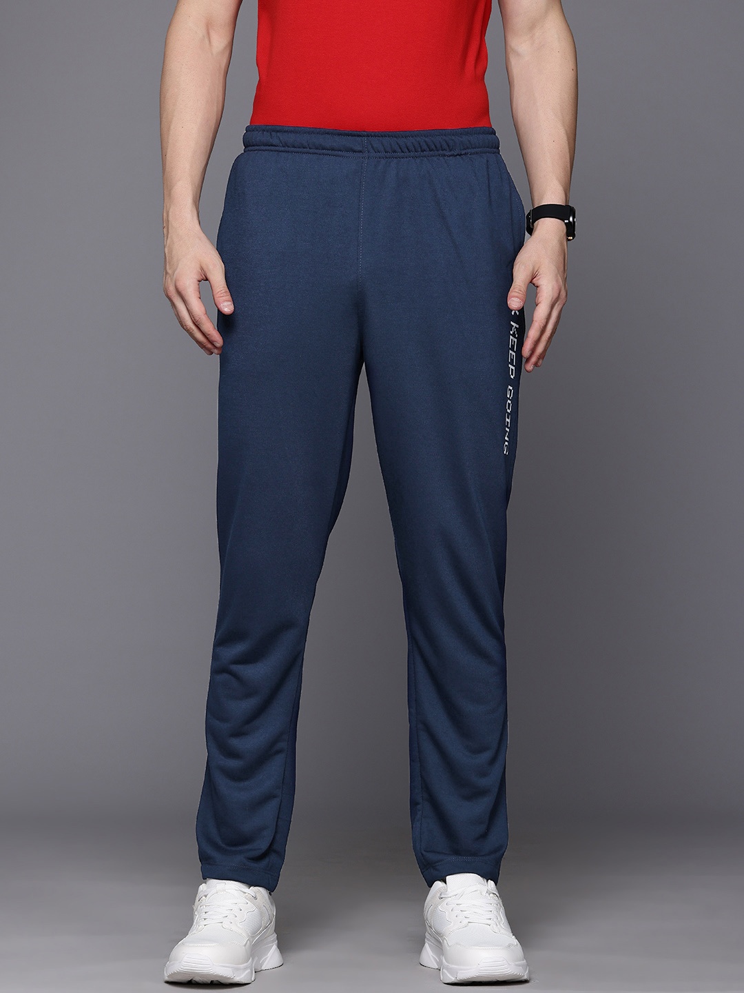 

HRX by Hrithik Roshan Men Lifestyle Track Pants, Navy blue