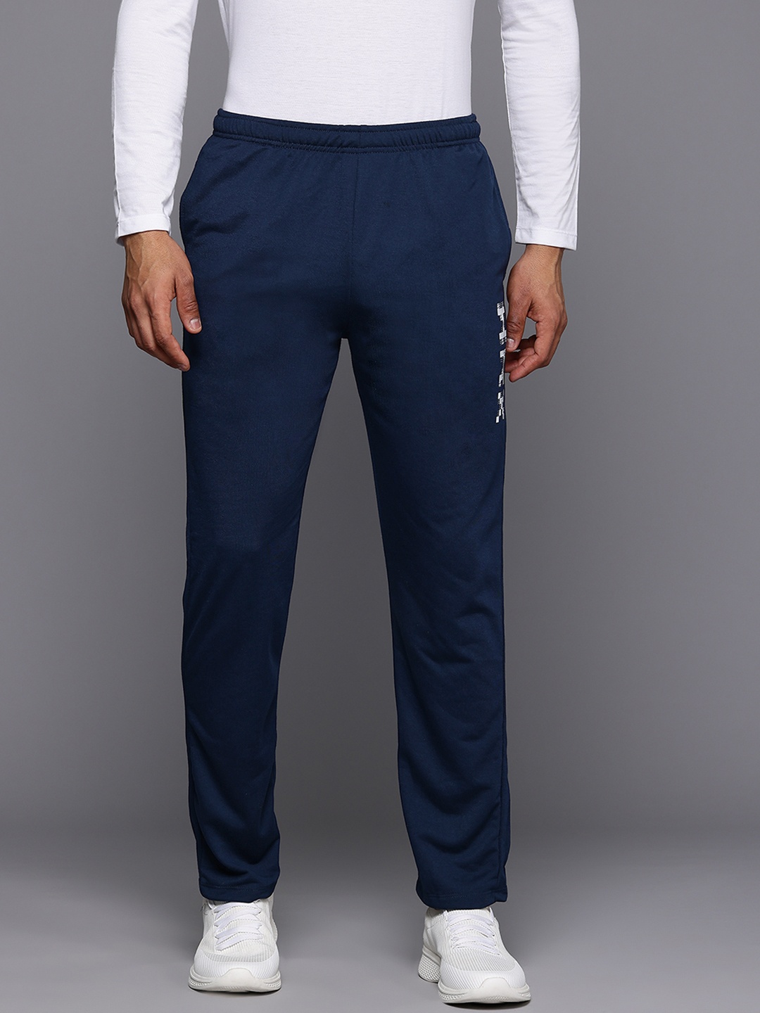 

HRX by Hrithik Roshan Men Lifestyle Track Pants, Navy blue