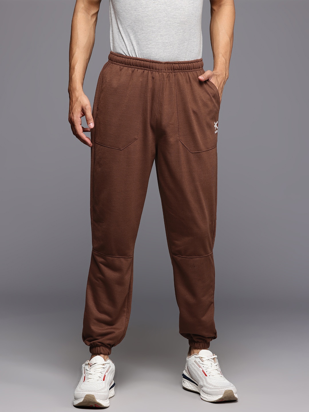 

HRX by Hrithik Roshan Men Lifestyle Joggers, Brown