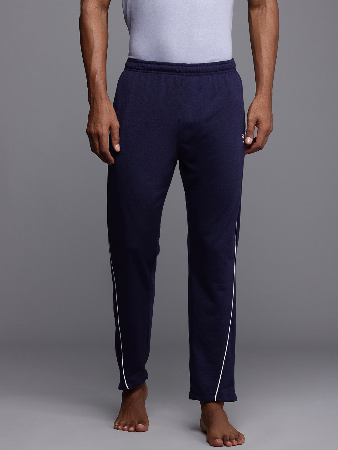 

HRX by Hrithik Roshan Men Yoga Track Pants, Navy blue