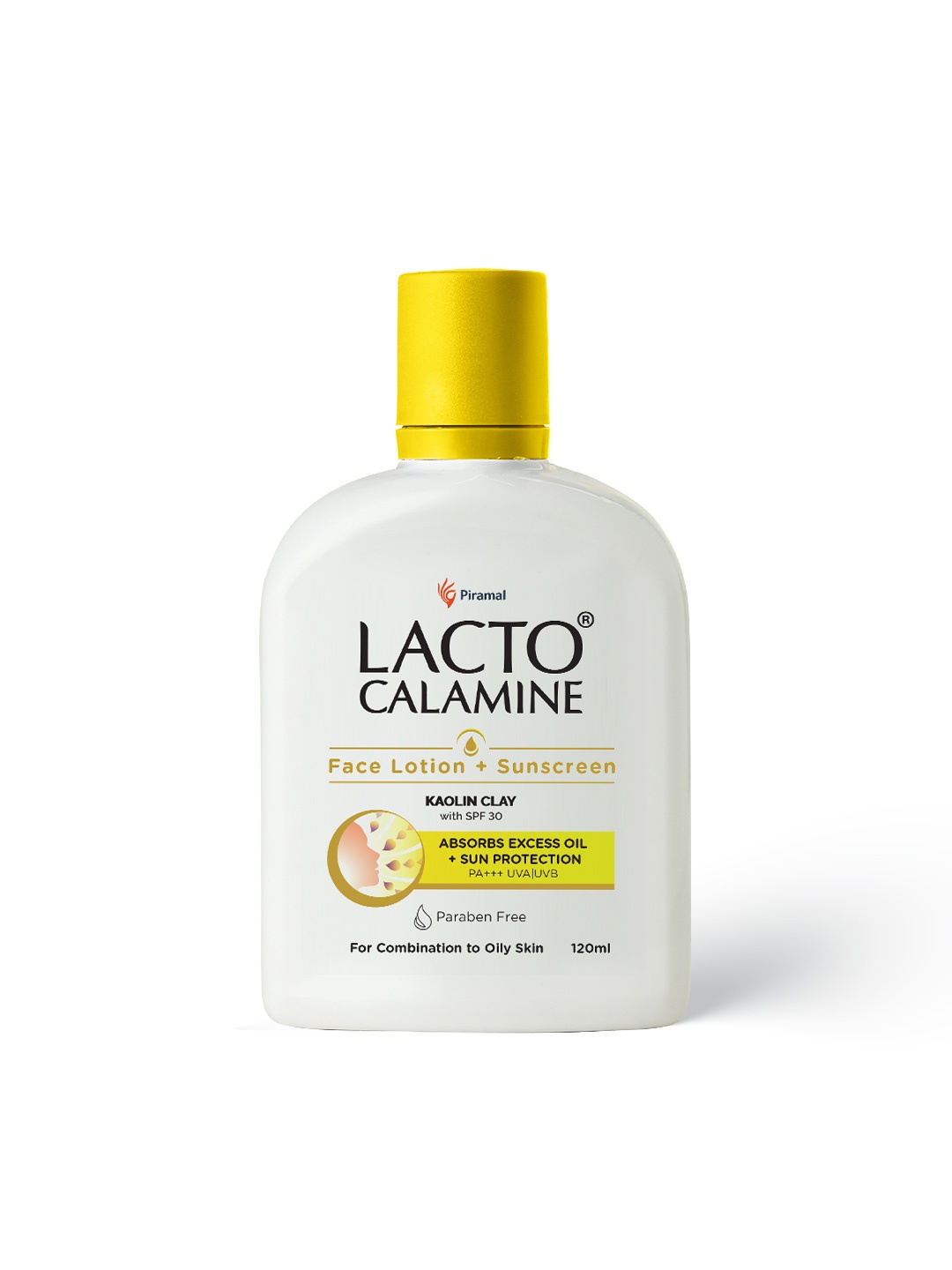 

Lacto Calamine SPF 30 UVA+UVB PA+++ Face & Body Sunscreen Lotion - 120 ml, White