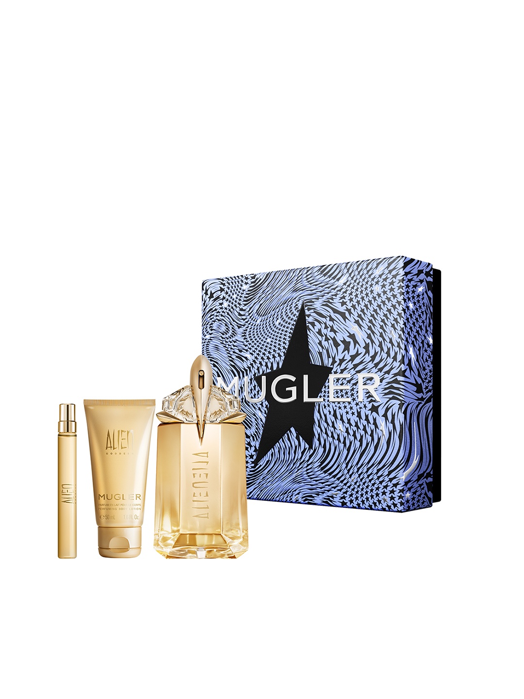 

MUGLER Women Alien Goddess Eau De Parfum Set, Gold