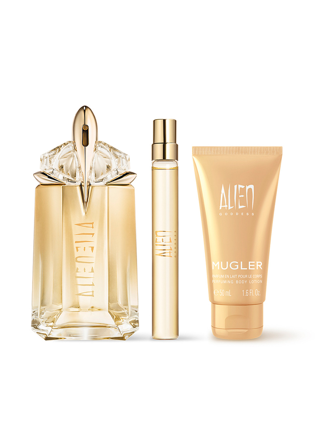 

MUGLER Women Alien Goddess Eau De Parfum Set, Yellow
