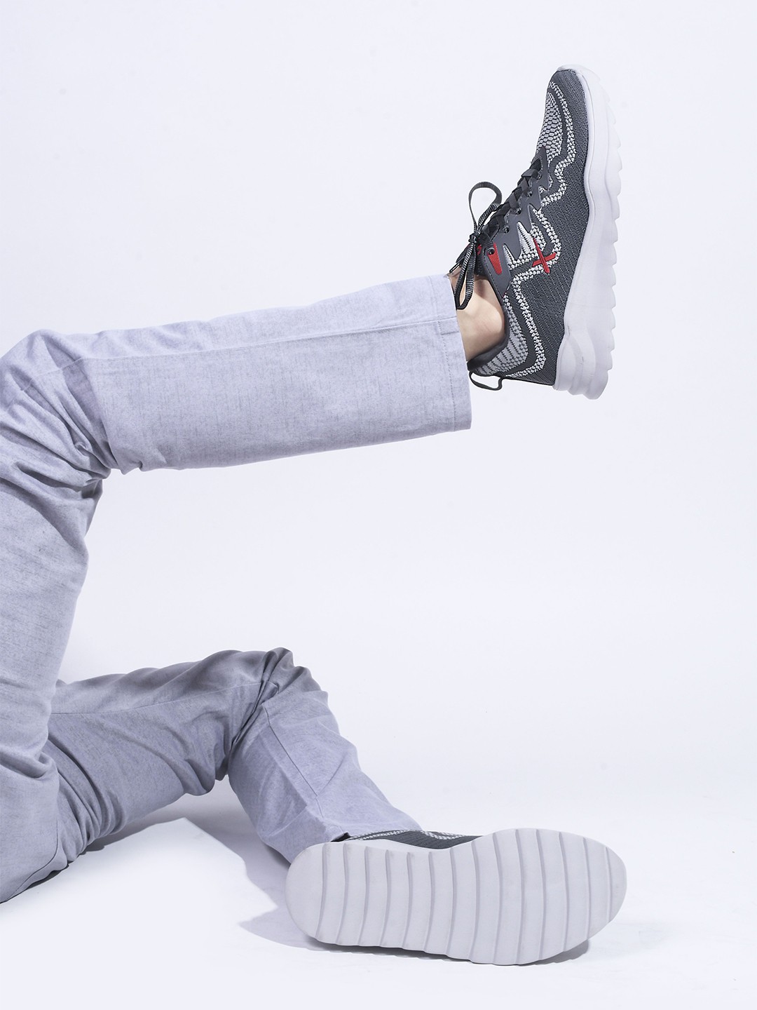 

HRX by Hrithik Roshan Men Mesh Running Shoes, Grey