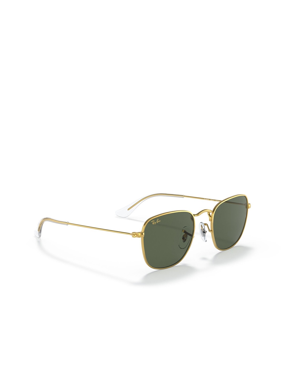 

Ray-Ban Kids Unisex UV Protected Green Lens Square Sunglasses - 0RJ9557S286/7146