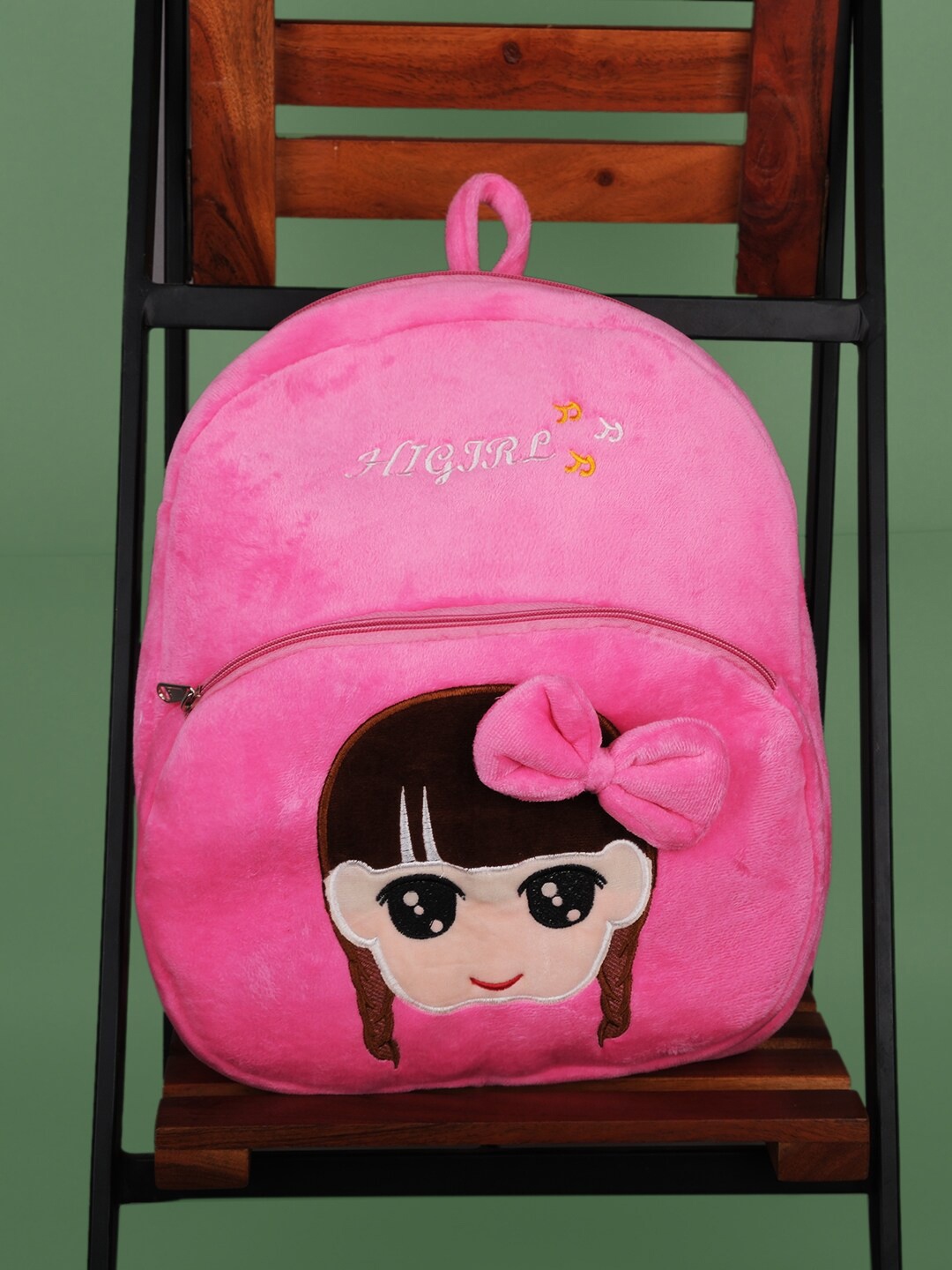 

DukieKooky Kids Graphic Detail Ergonomic Backpack, Pink