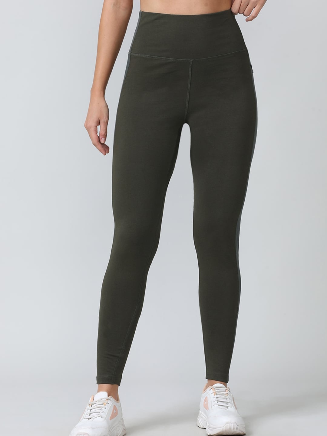 

Lovable Sport Women Ankle-Length Sports Tights, Olive