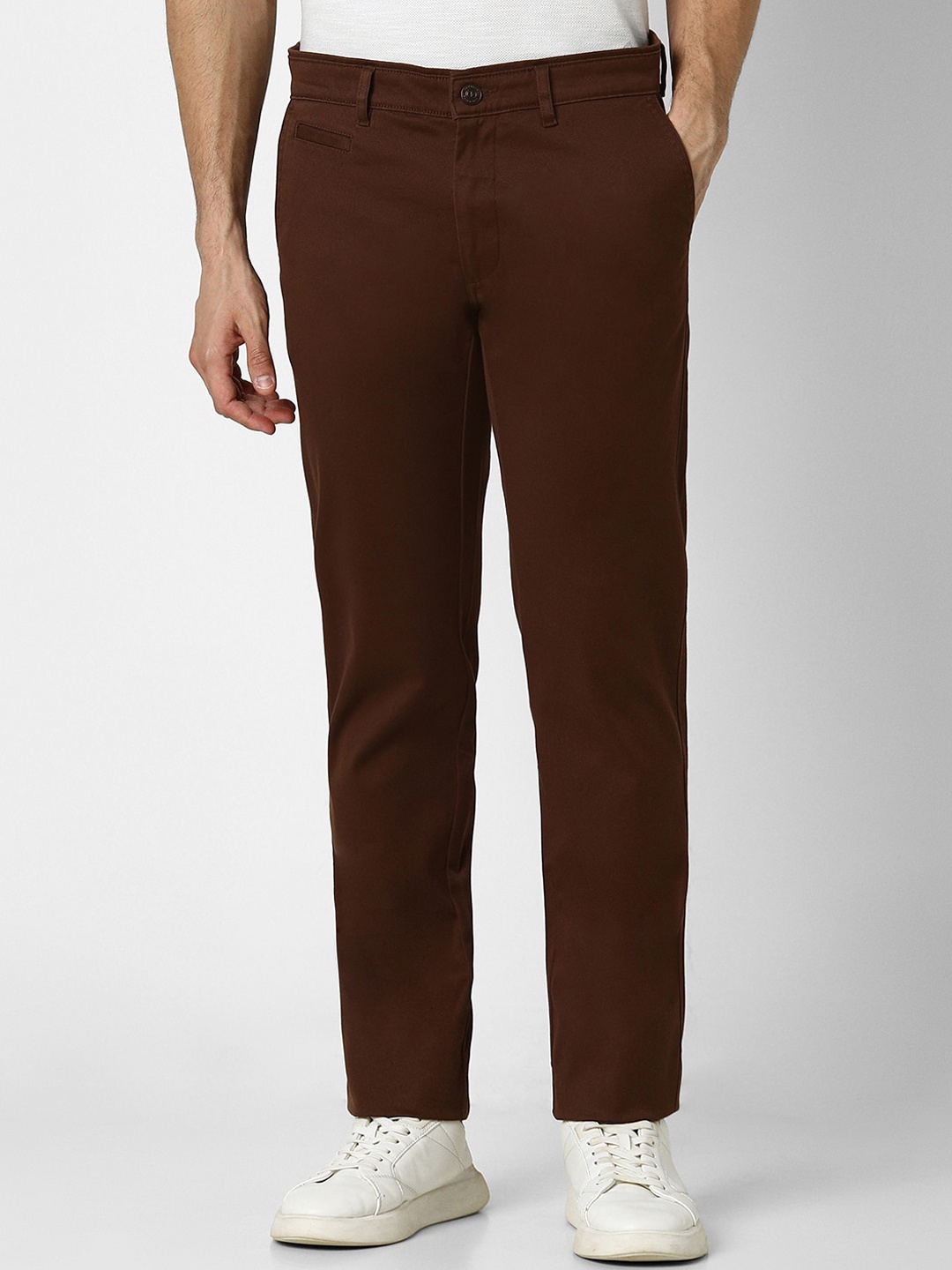 

Van Heusen Sport Men Slim Fit Trousers, Brown