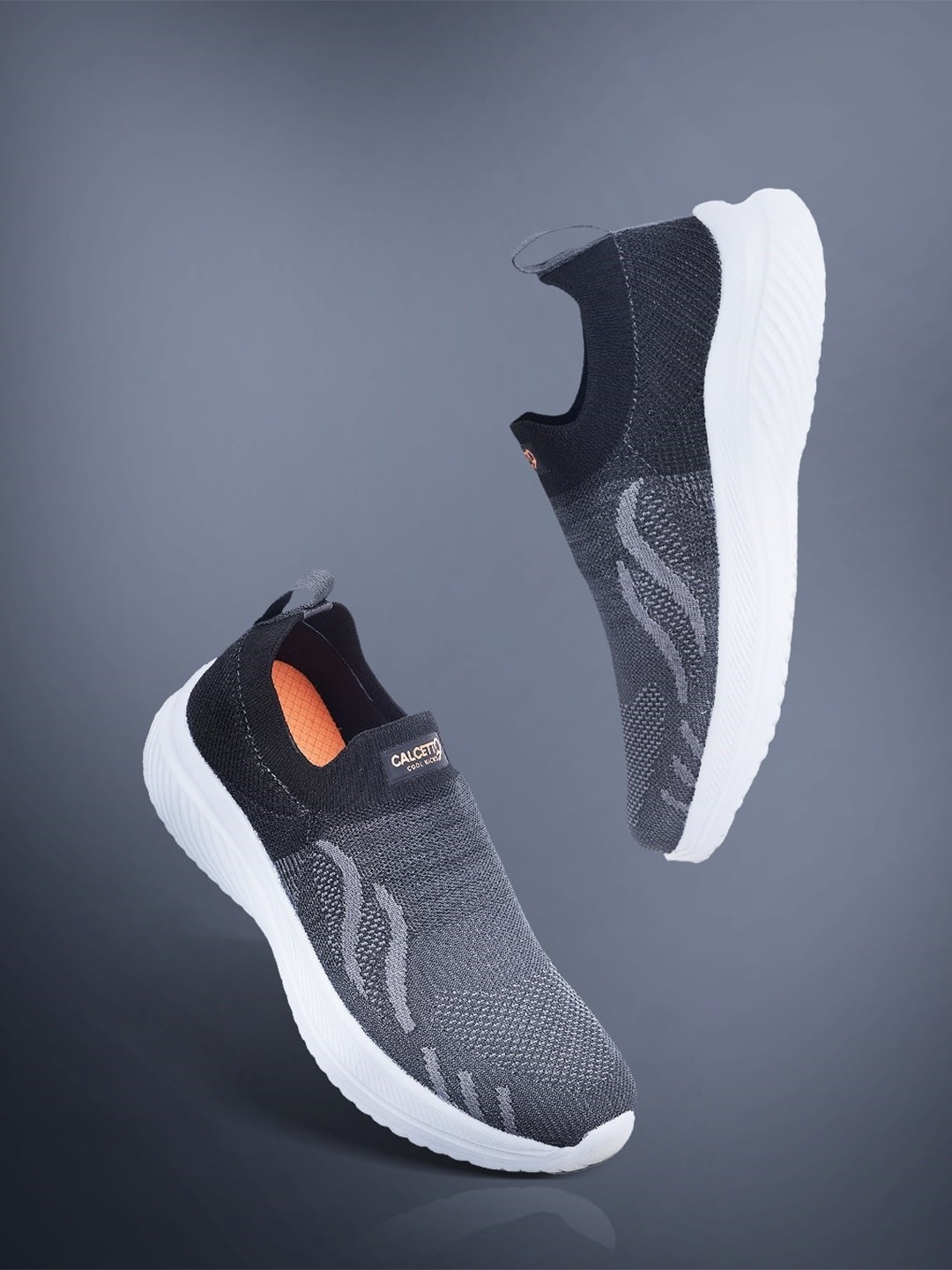 

Calcetto CLT-2047 Men Mesh Running Shoes, Grey