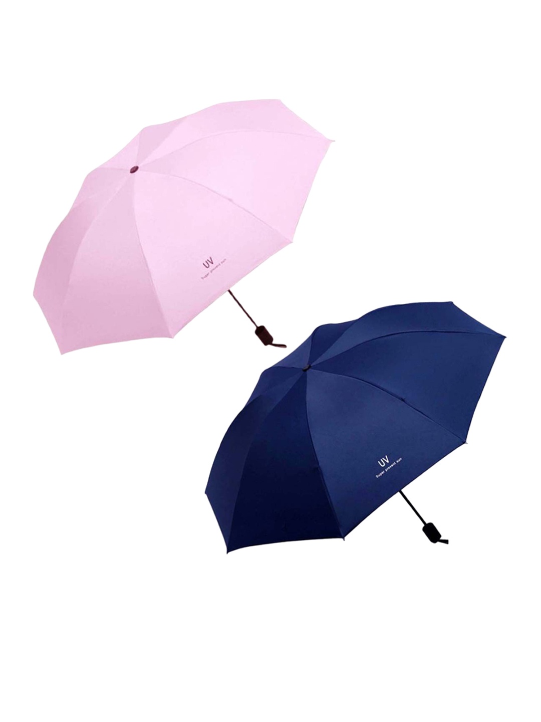 

KEKEMI Manual 3 Fold Umbrella, Pink