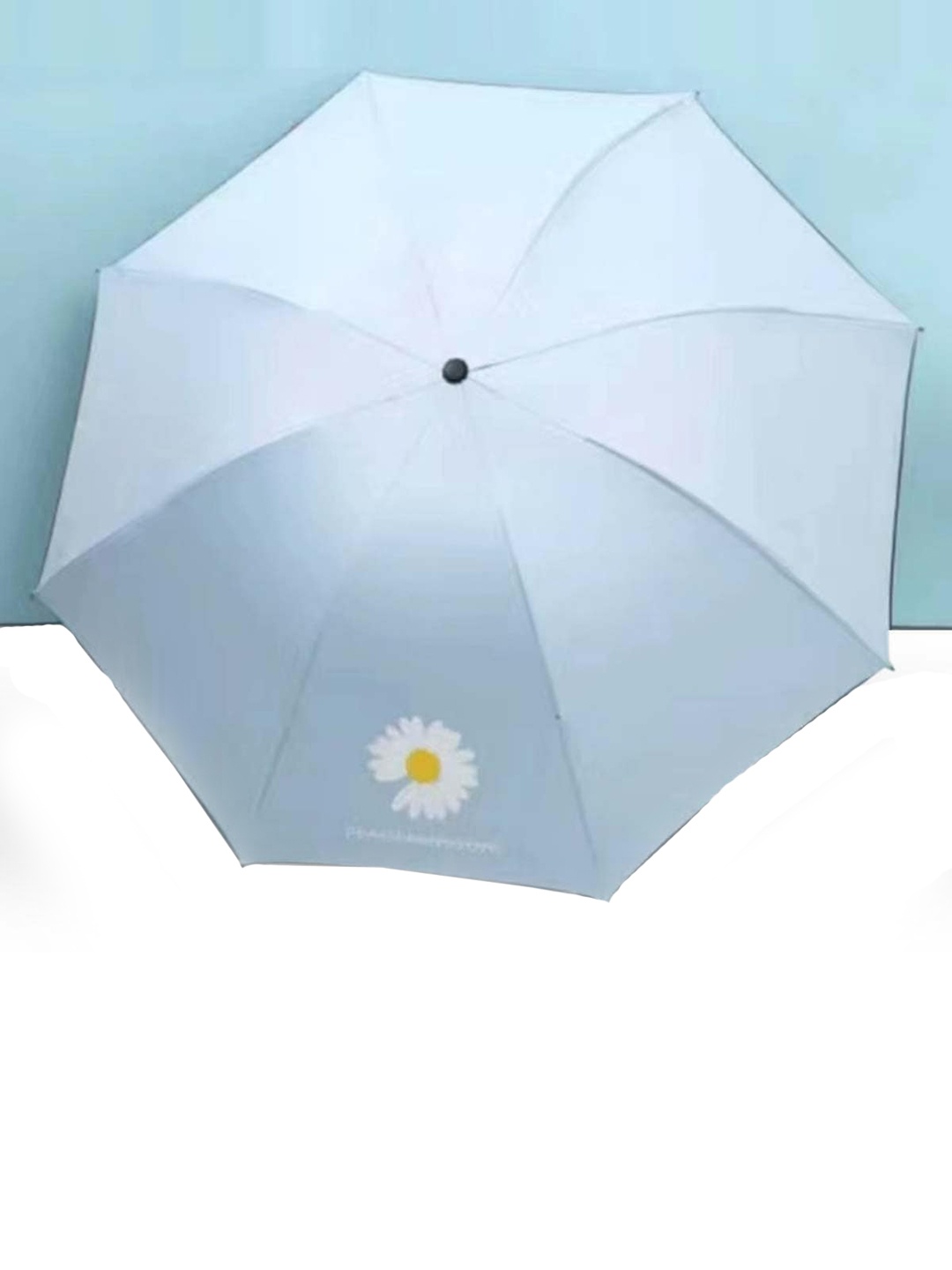 

KEKEMI Automatic 3 Fold Flower Print Umbrella, Blue