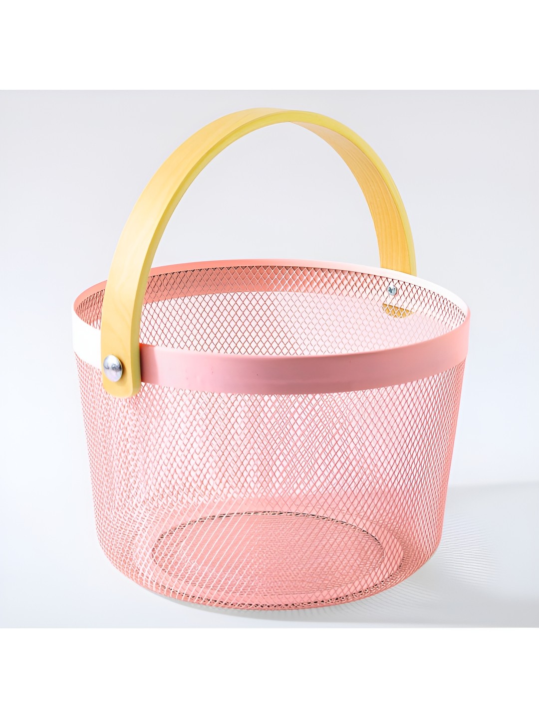 

UMAI Pink & Brown Textured Metal Multi-Utility Organisers