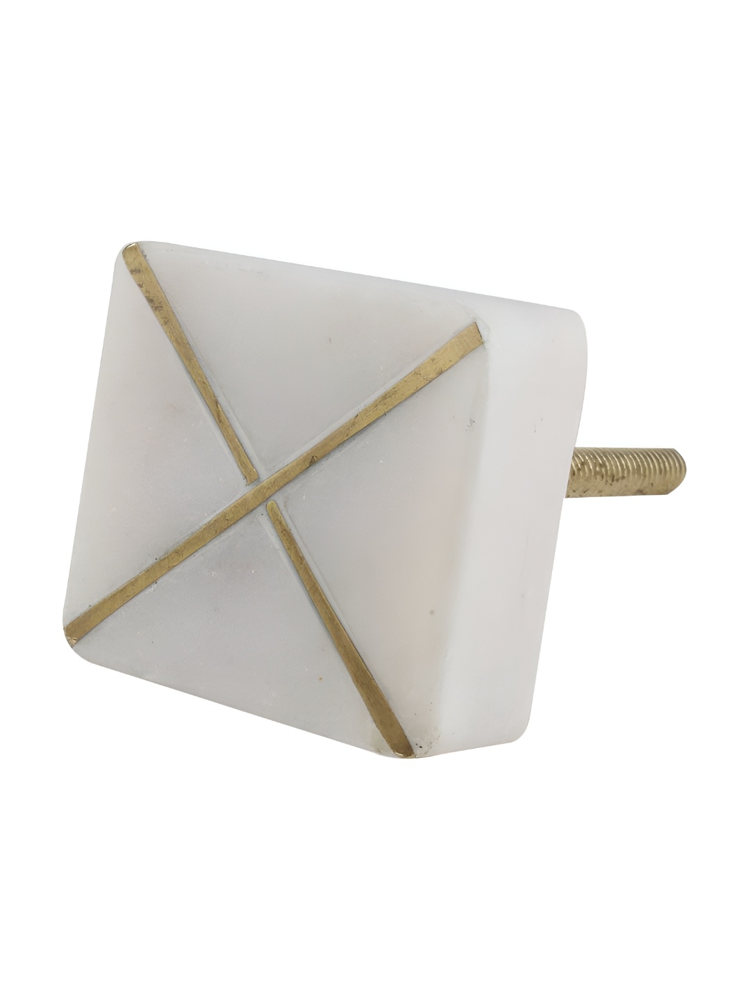 

Indianshelf White 6 Pieces Wooden Knob Holders