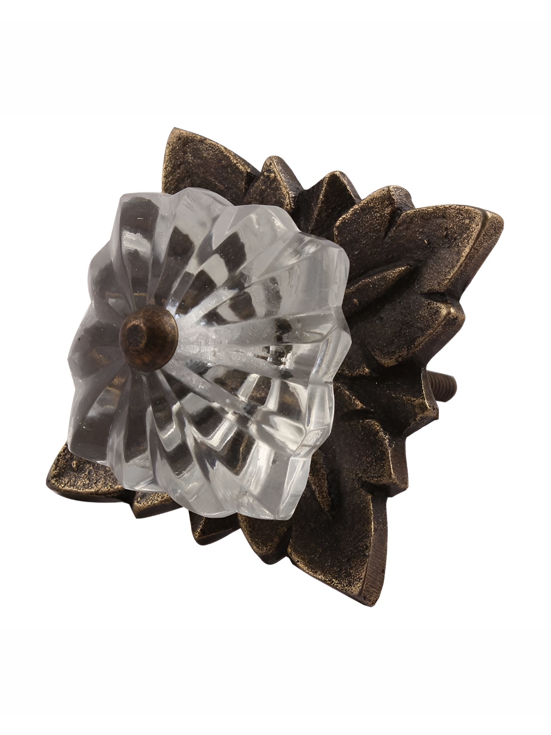 

Indianshelf Transparent 6 Pieces Glass Drawer Knobs