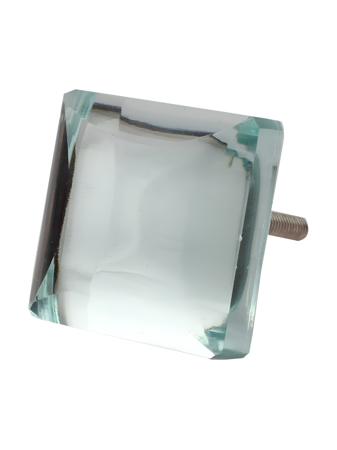

Indianshelf Transparent 6 Pieces Glass Dresser Knobs