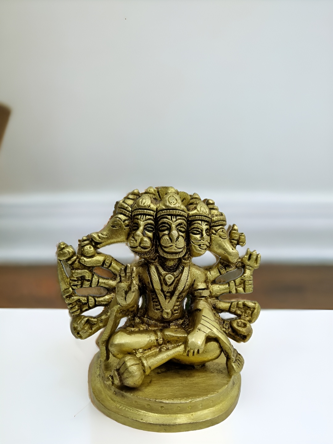 

Aakrati Yellow Religious Idol Showpiece