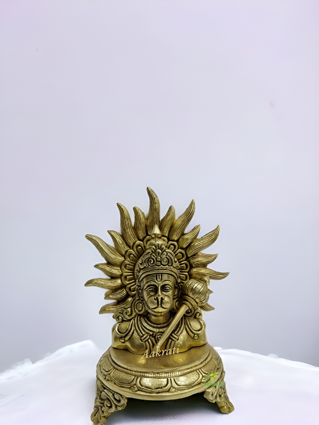 

Aakrati Yellow Religious Idol Showpiece