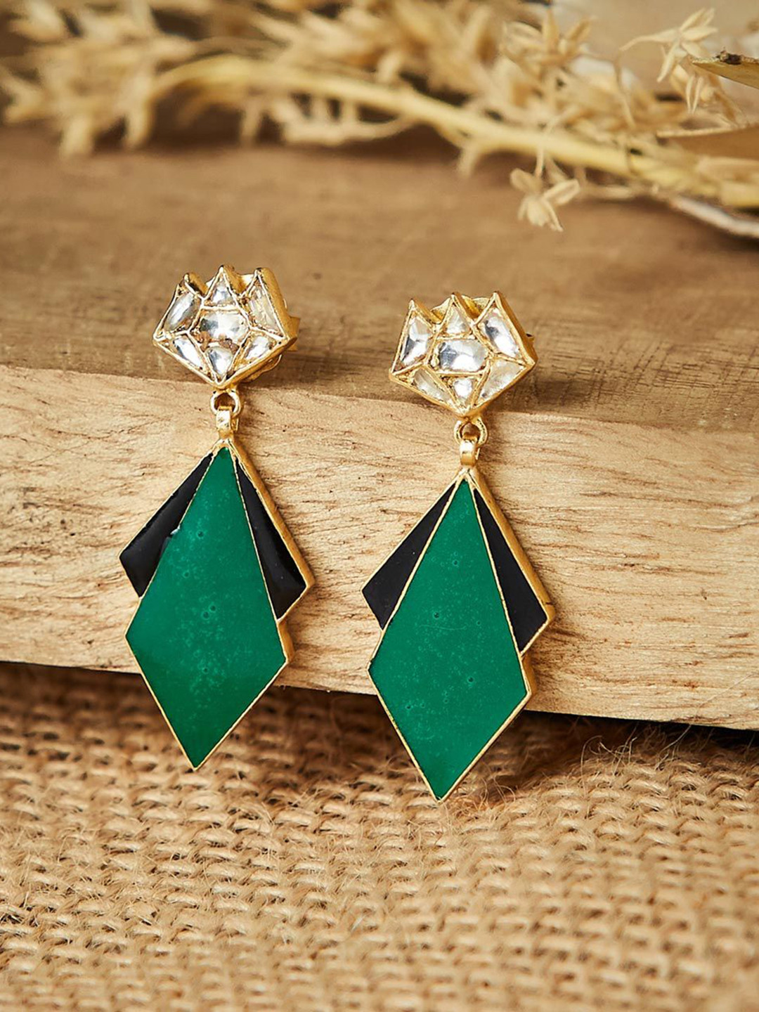 

Fabindia Gold Plated Drop Earrings