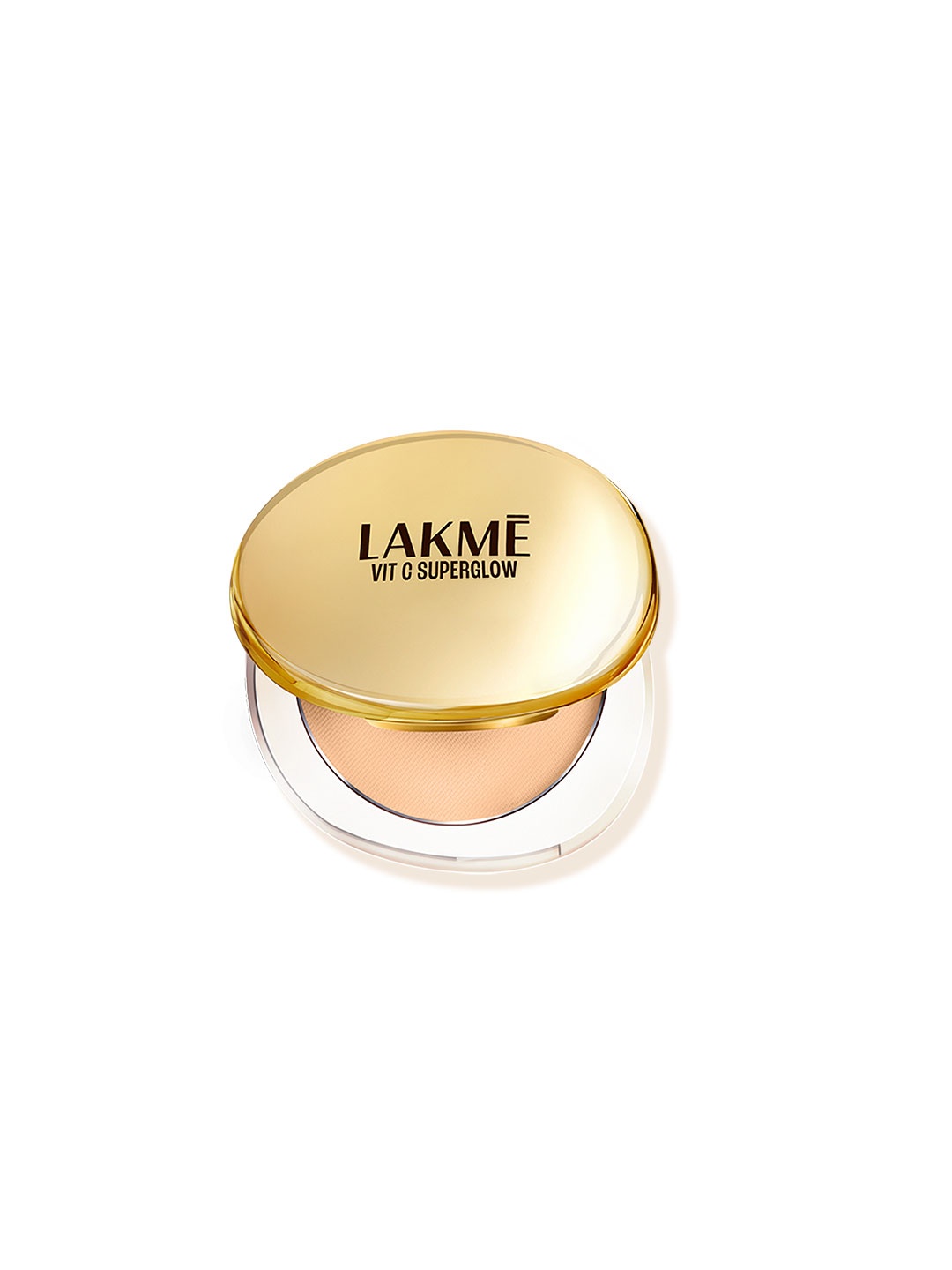 

Lakme Makeup+Skincare VitC Superglow Skin Perfecting SPF20 Compact 8g - Sand 16, Beige