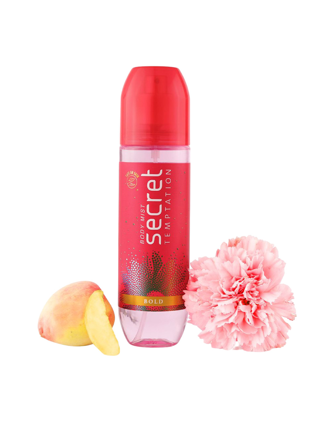 

Secret Temptation Women Bold Long Lasting Body Mist - 120ml, Red