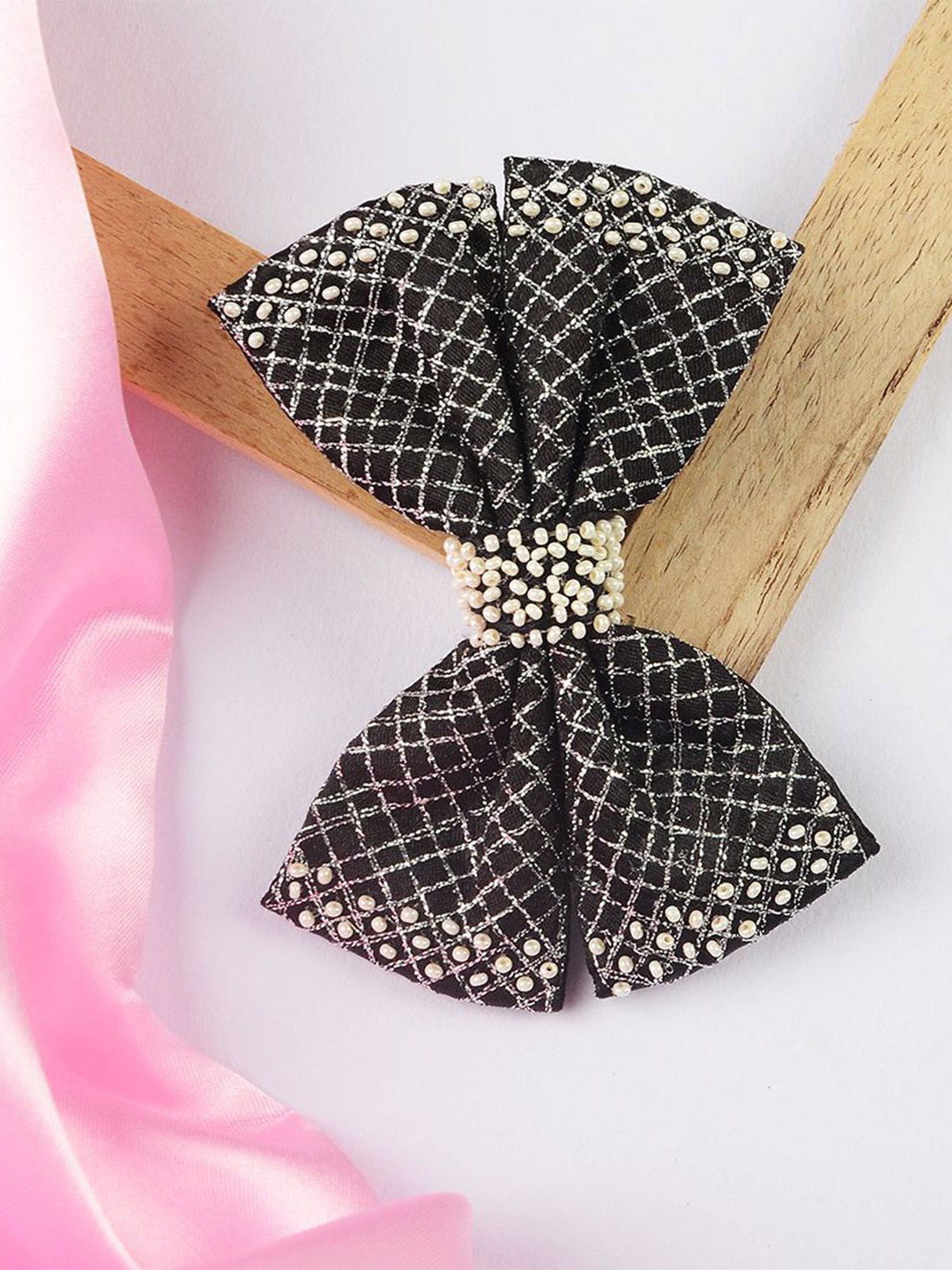 

Radhu & Kabby Women Alligator Hair Clip Hair Accessory, Black