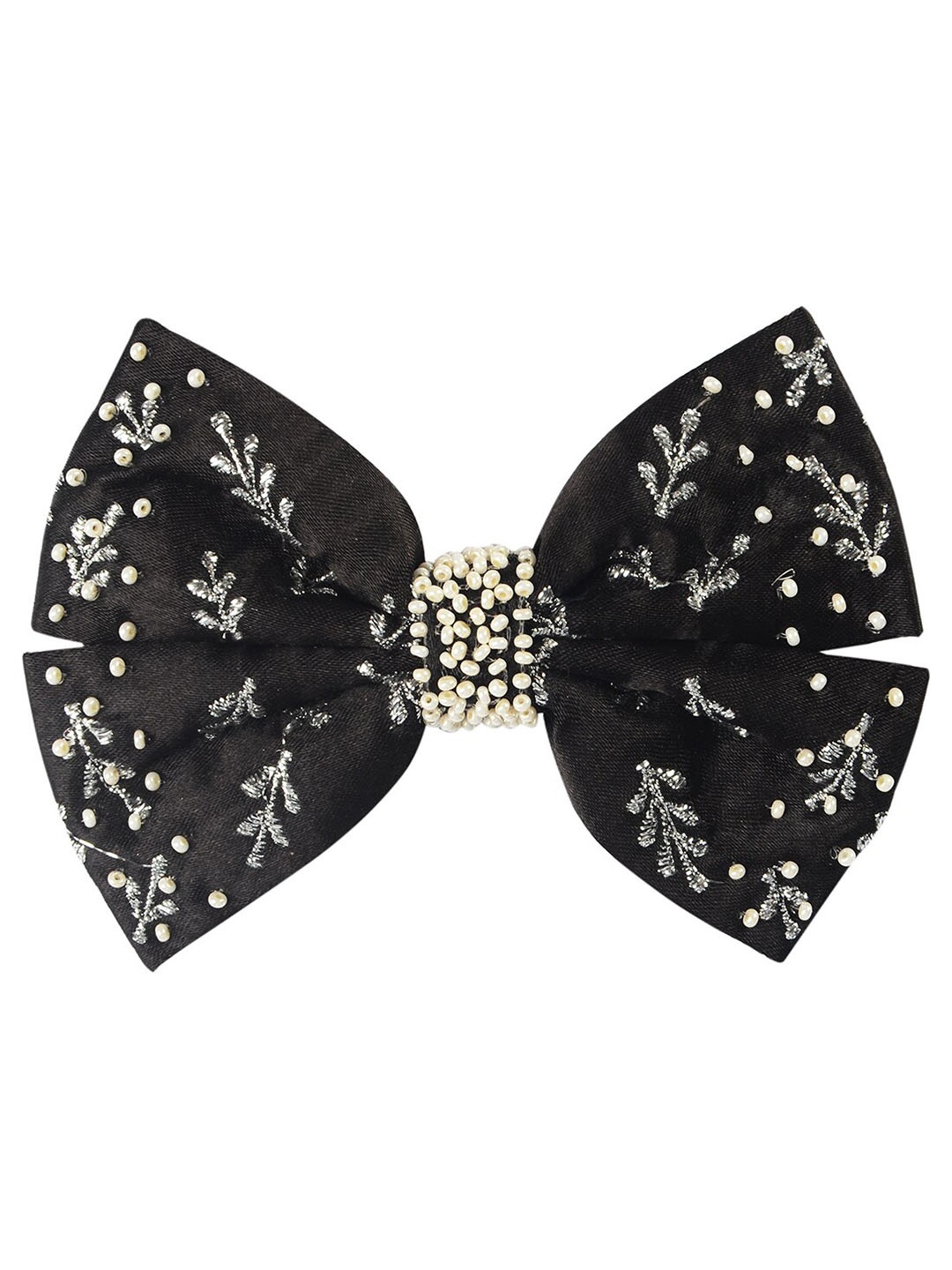 

Radhu & Kabby Women Embellished Alligator Hair Clip Hair Accessory, Black