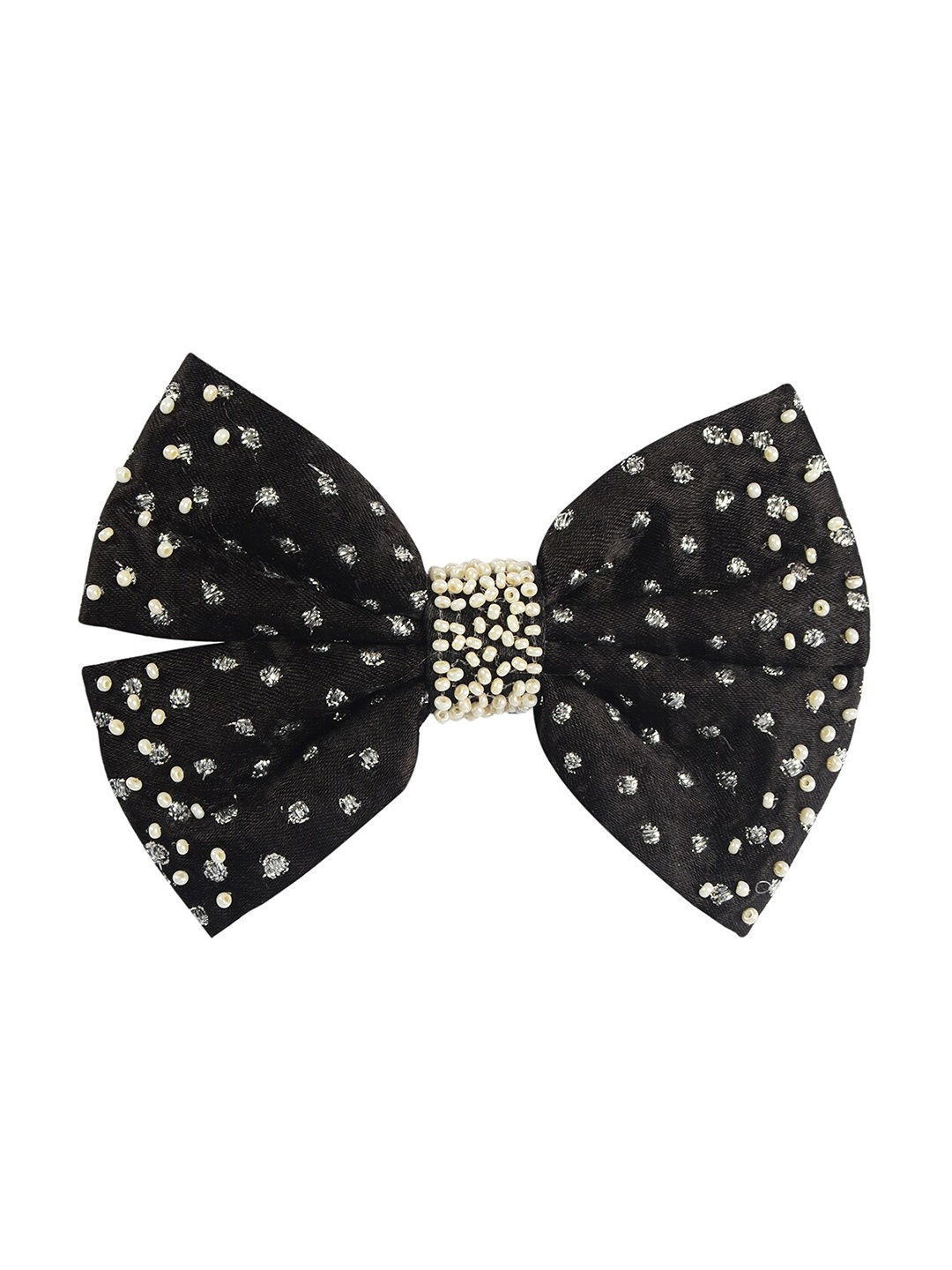 

Radhu & Kabby Women Embellished Alligator Hair Clip Hair Accessory, Black