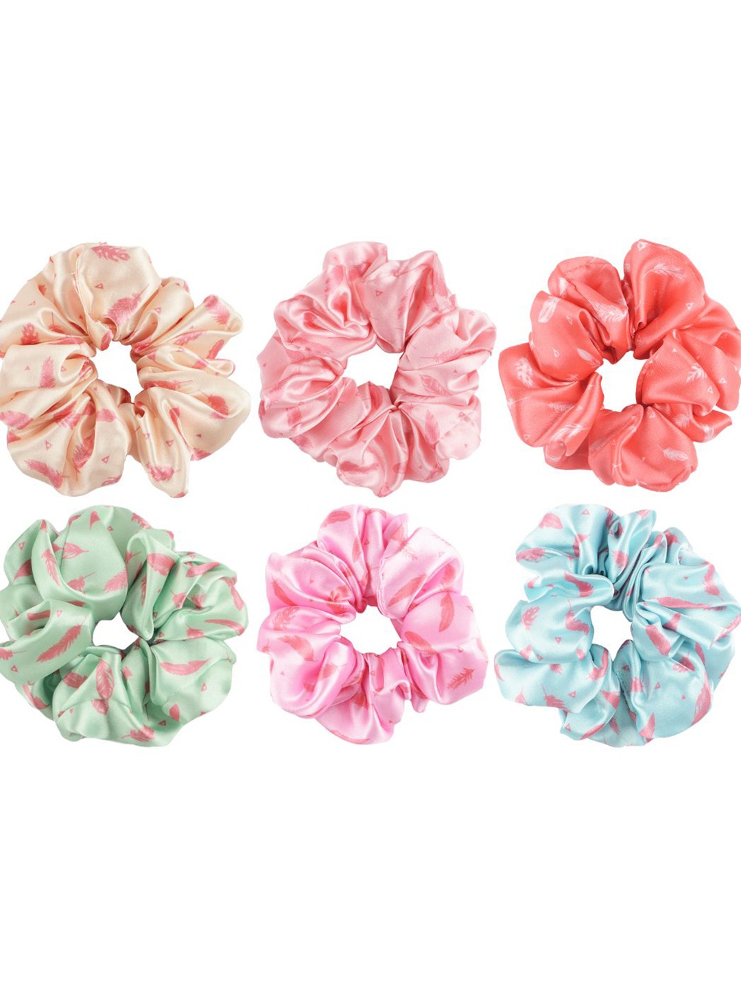 

Radhu & Kabby Women Set Of 6 Ponytail Holders Hair Accessory, Assorted