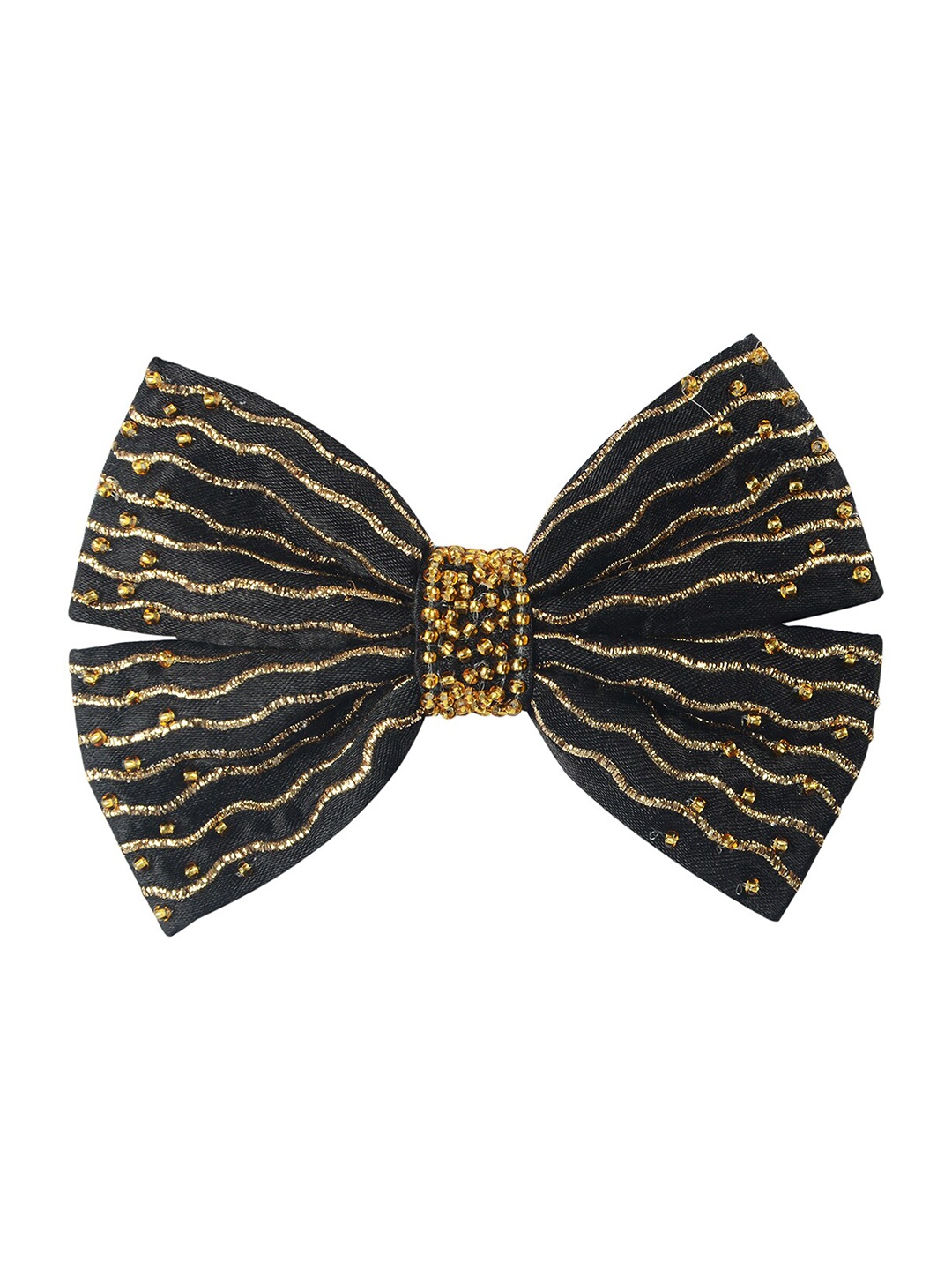 

Radhu & Kabby Women Embellished Alligator Hair Clip Hair Accessory, Black