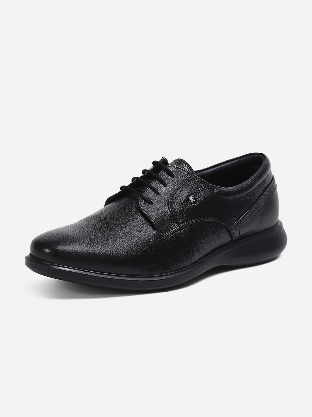 

Monte Carlo Men Formal Leather Derbys, Black