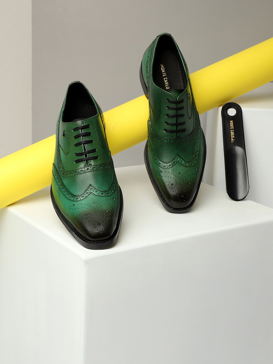 

Monte Carlo Men Formal Brogues, Green