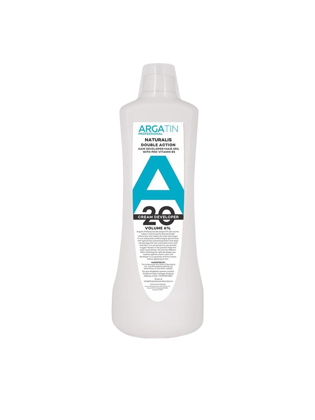 

ARGATIN Professional Naturalis Developer 6% 20 Volume - 1L, White