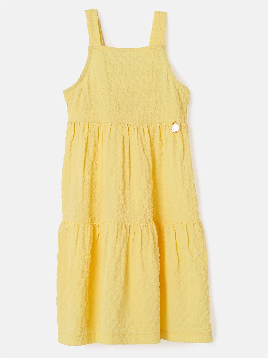 

Angel & Rocket Girls Shoulder Straps Maxi Dress, Yellow