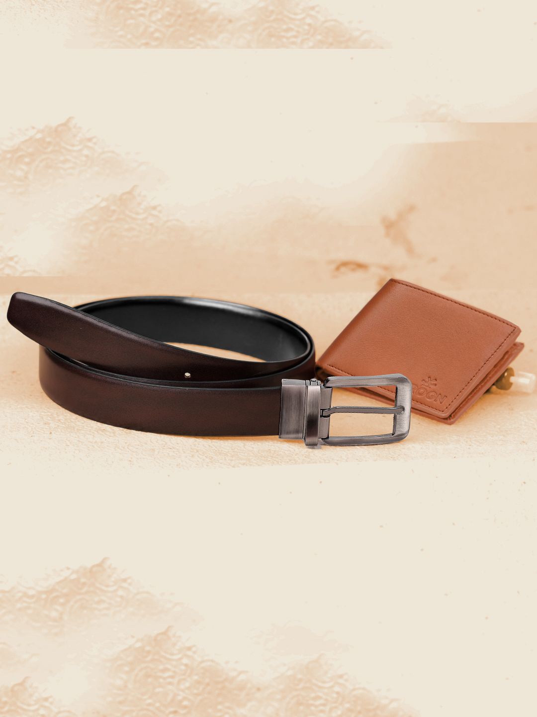 

WROGN Men Accessory Gift Set, Brown