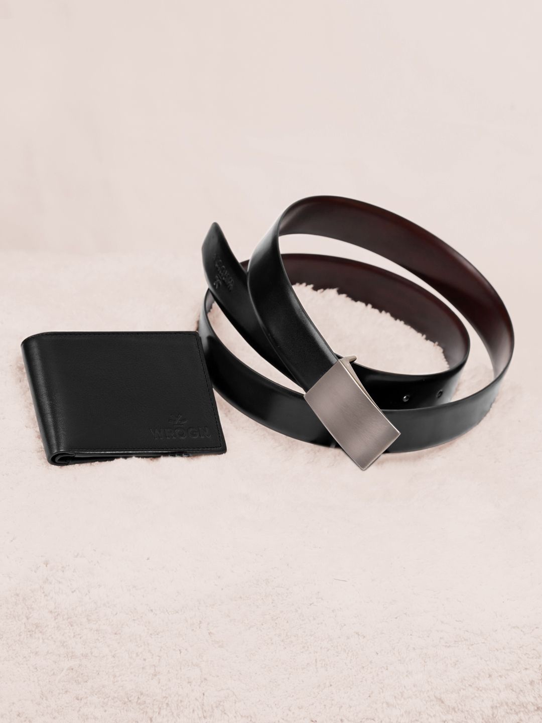 

WROGN Men Accessory Gift Set, Black
