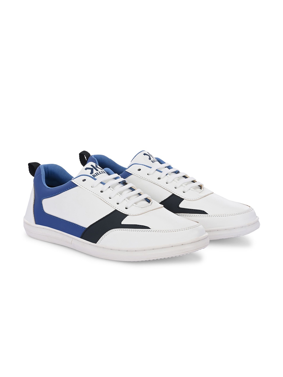 

Killer Men Colourblocked Round Toe Sneakers, Blue