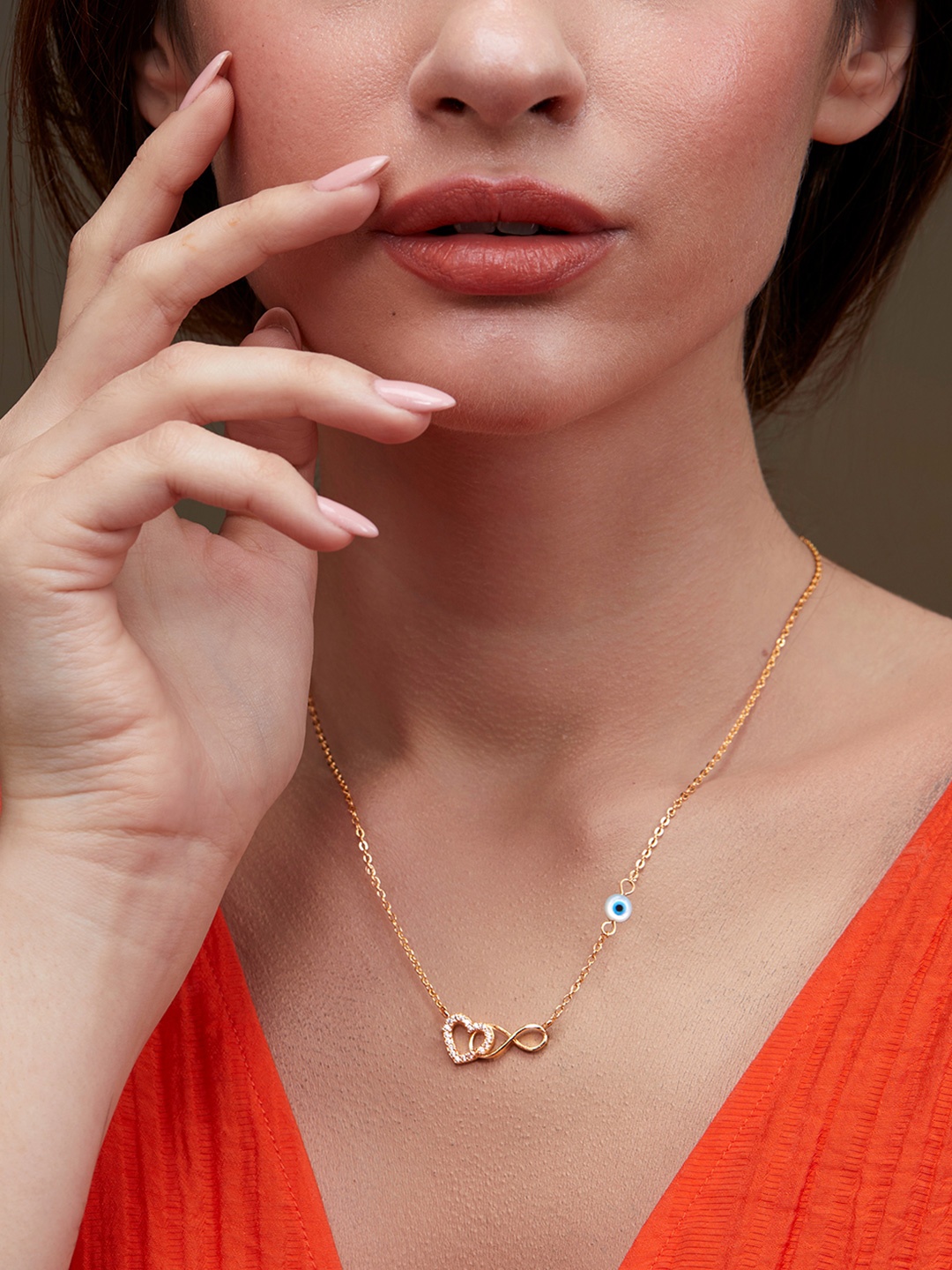 

MINUTIAE Brass Gold-Plated Necklace