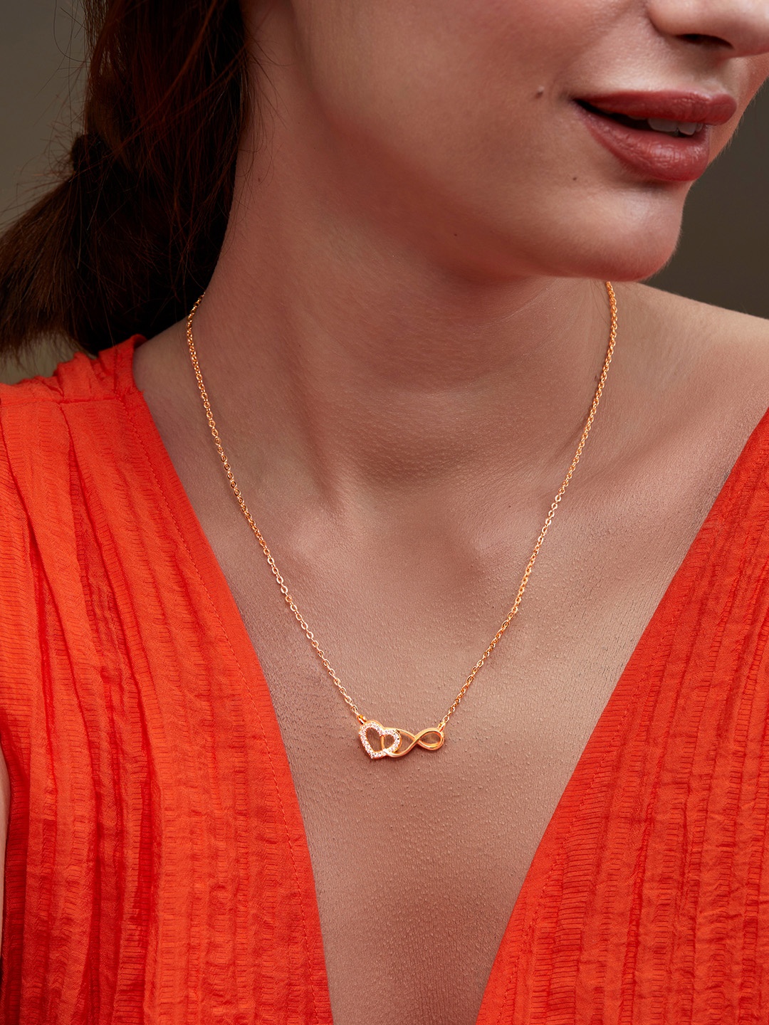 

MINUTIAE Brass Gold-Plated Necklace