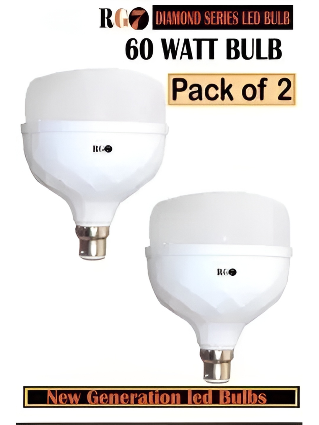 

SPARK WORLD White 2 Pieces Traditional LED Bulbs