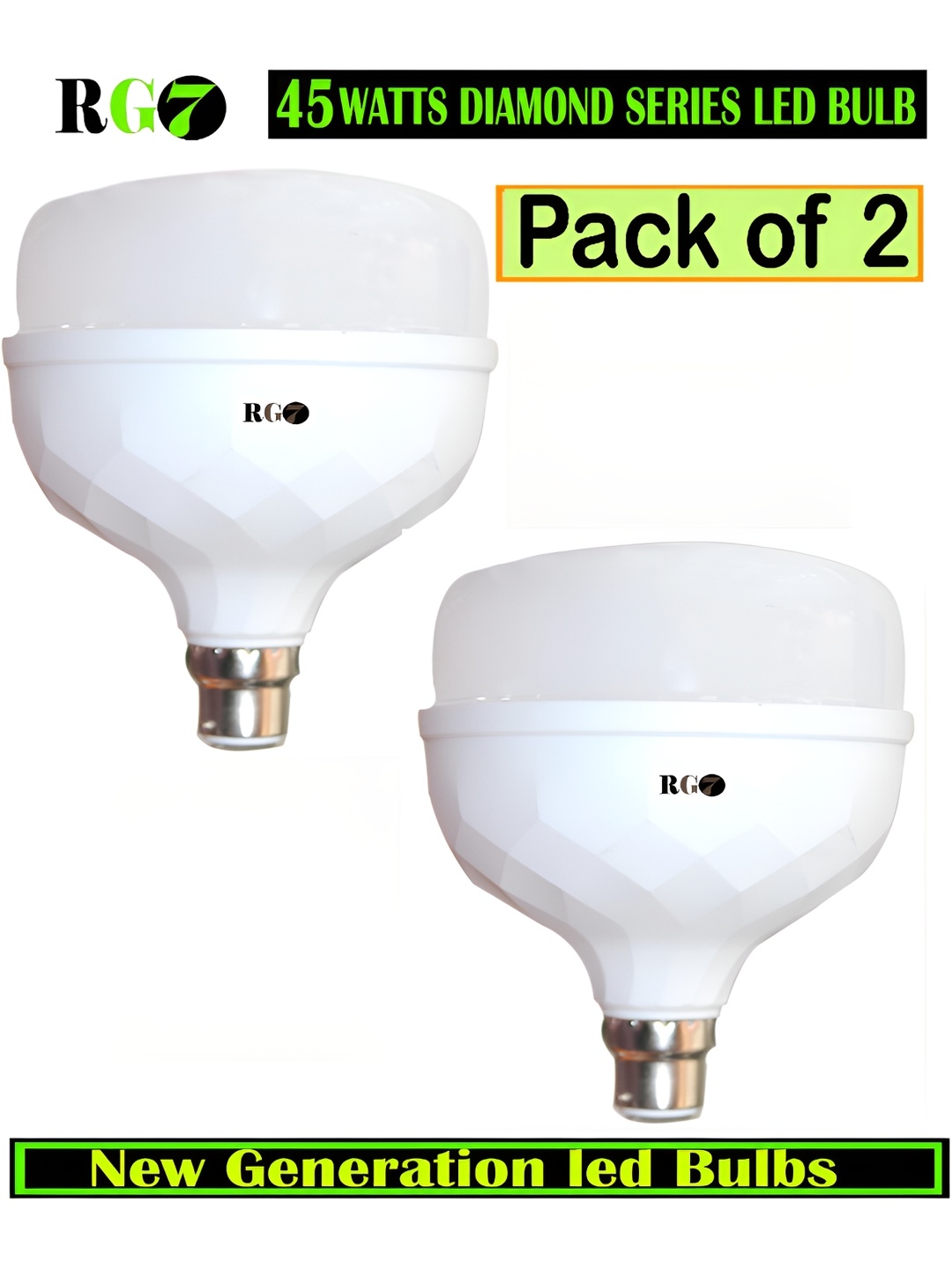 

SPARK WORLD White 2 Pieces Traditional Bulb