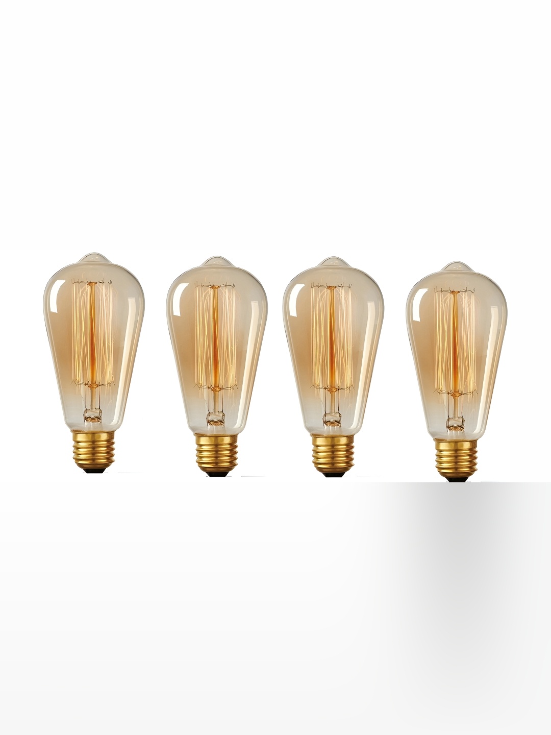 

SPARK WORLD Yellow Glass Traditional Ceiling Lamp