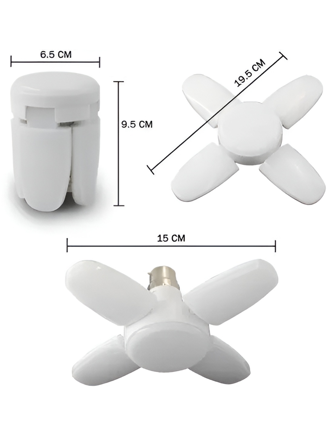 SPARK WORLD White Contemporary Bulb