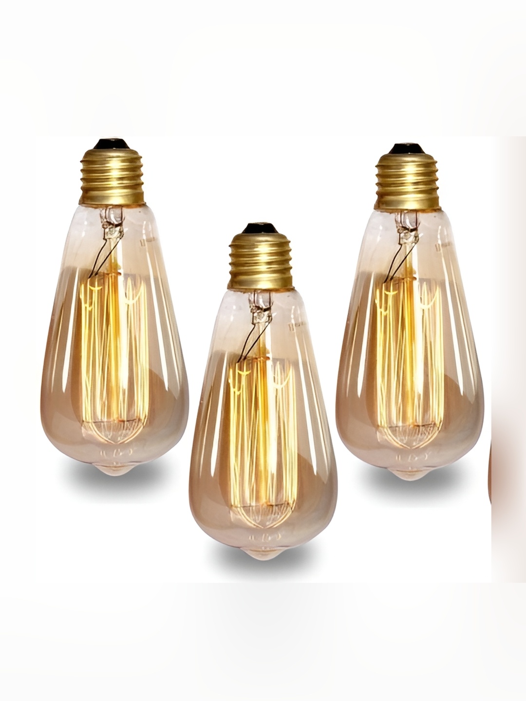 

SPARK WORLD Yellow Glass LED Bulb