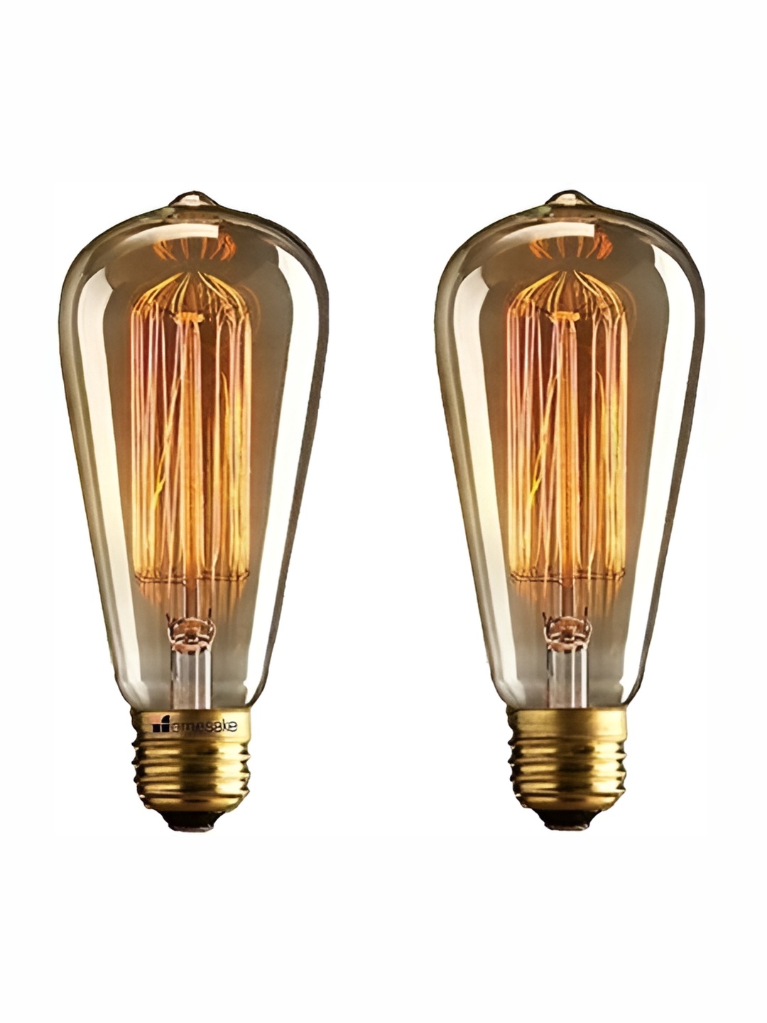 

SPARK WORLD Yellow Glass LED Bulb