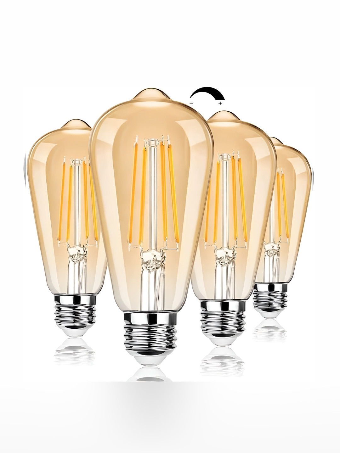 

SPARK WORLD Yellow Glass Bulb