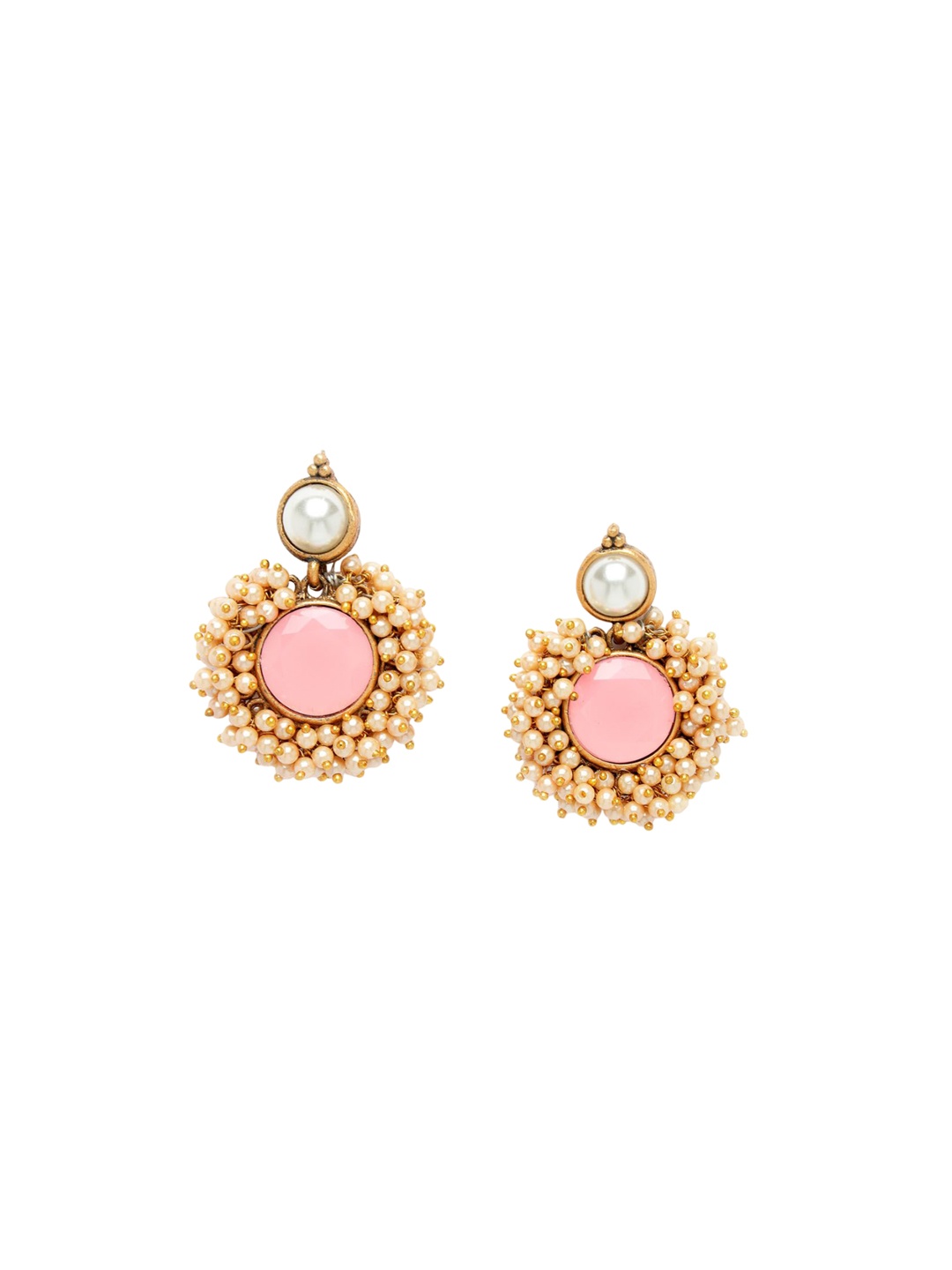 

ADIVA Gold-Plated Classic Drop Earrings