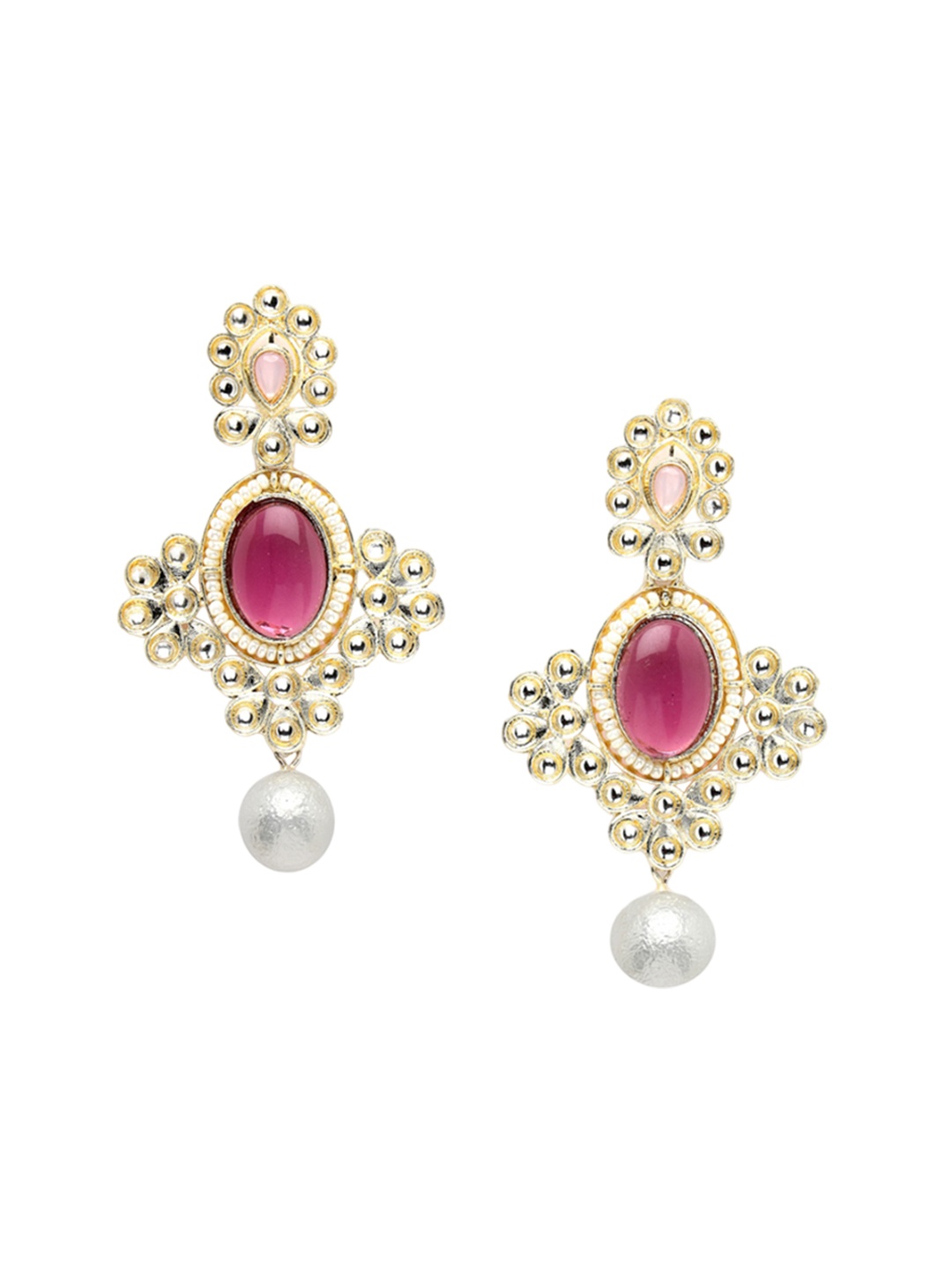 

ADIVA Gold-Plated Classic Drop Earrings