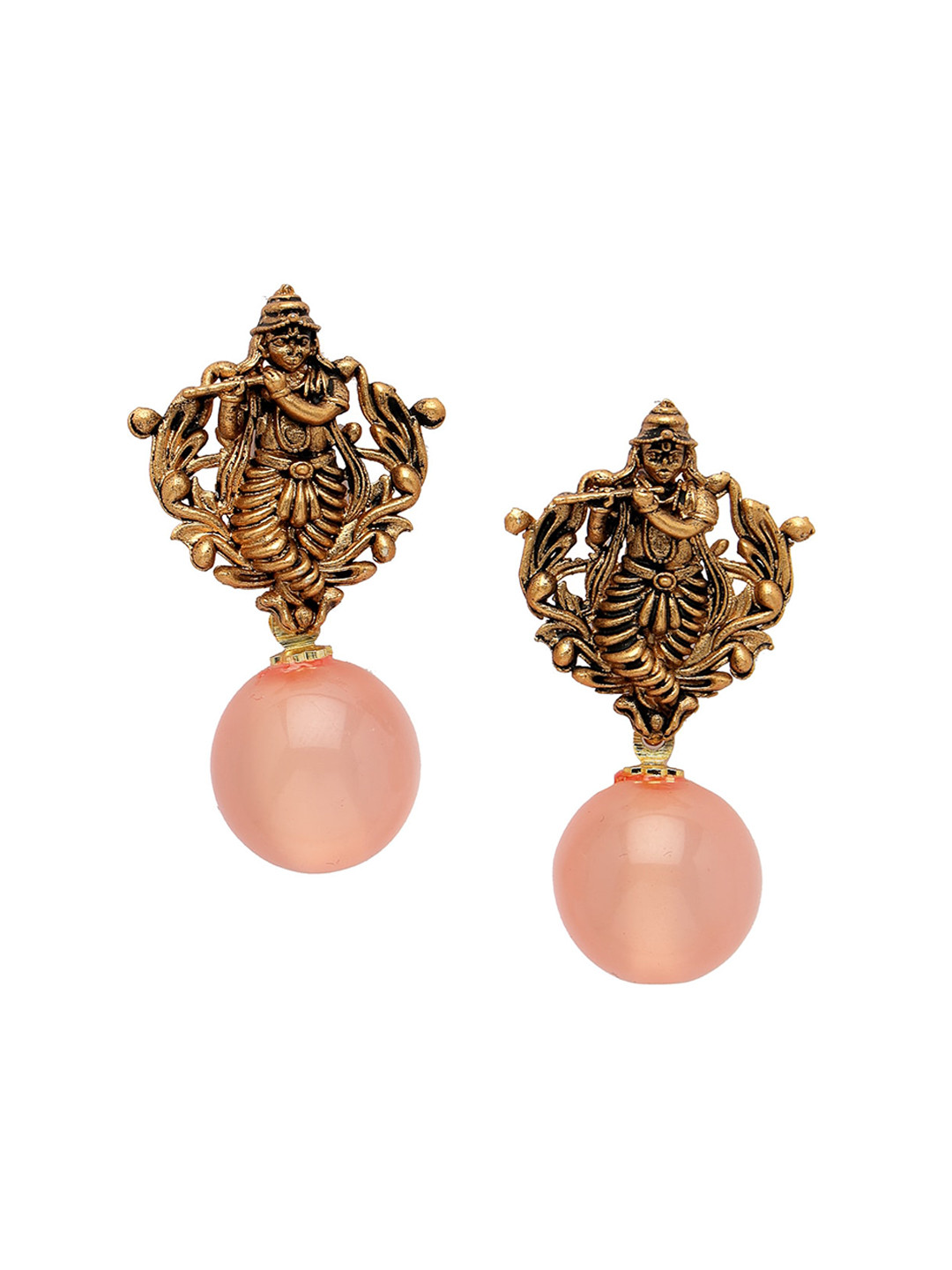 

ADIVA Gold-Plated Classic Drop Earrings