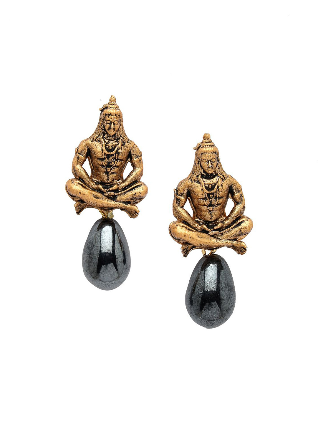 

ADIVA Gold-Plated Classic Drop Earrings